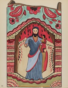 Tafel 35: St. Joseph: Aus dem Portfolio "Spanische Kolonialdesigns von New Mexico"