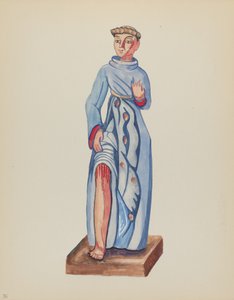 Teller 36: St. Rochus: Aus dem Portfolio "Spanische Kolonialdesigns von New Mexico"