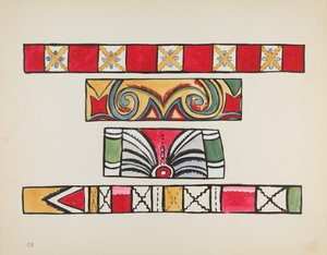Tafel 49: Verschiedene Designs: Aus dem Portfolio "Spanische Kolonialdesigns von New Mexico"