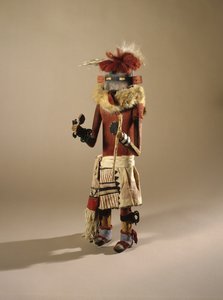 Kachina-Puppe, Zuni-Pueblo-Kultur von American American