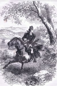 Flucht von Benedict Arnold, Illustration aus Cassells Geschichte der Vereinigten Staaten, veröffentlicht von Cassell, Petter & Galpin, ca. 1900 von American English school