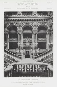 Große Treppe der Nouvel Opera, Paris, Frankreich von American Photographer (after)