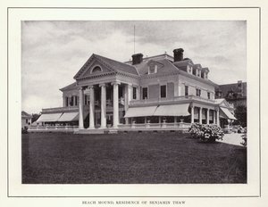 Newport, Rhode Island: Beach Mound, Residenz von Benjamin Thaw von American Photographer (after)