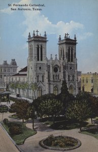 San Fernando Kathedrale in San Antonio, Texas, USA von American Photographer (after)