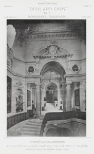 Ehrentreppe, Schloss Chantilly, Frankreich
