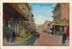 Ein Blick in Chinatown, San Francisco, Kalifornien von American Photographer