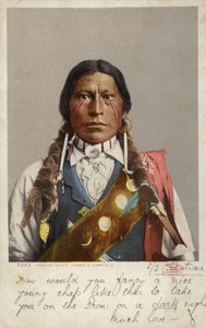 Apache-Häuptling James A Garfield von American Photographer