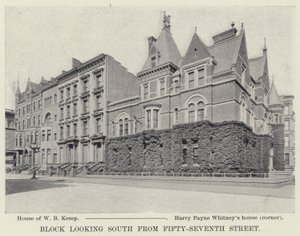 Block, Blick nach Süden von der Fifty-Seventh Street