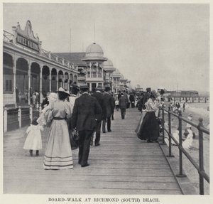 Board-Walk am Richmond (South) Beach von American Photographer