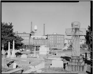 Cabbagetown District (Allgemeine Ansichten), Boulevard, Pearl Street, Memorial Drive & Eisenbahnschienen, Atlanta, Fulton County, GA von American Photographer