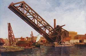 Chicago: Einblatt-Bascule-Brücke von American Photographer