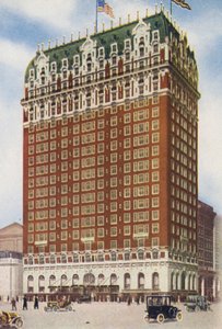 Chicago: "The Blackstone", Michigan Avenue und Hubbard Court von American Photographer