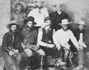 Cowboys der XIT Ranch, Texas, ca. 1890
