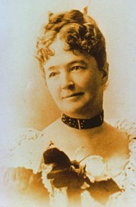 Elizabeth Bacon Custer (1842-1933), Ehefrau von General George A. Custer (1839-76)