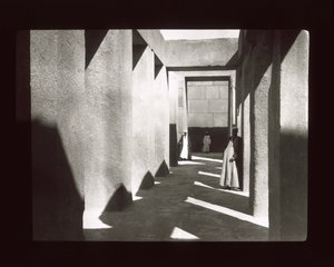 Gizeh - Granittempel nahe der Pyramide von Chephren
