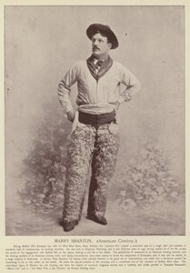Harry Shanton, Amerikanischer Cowboy