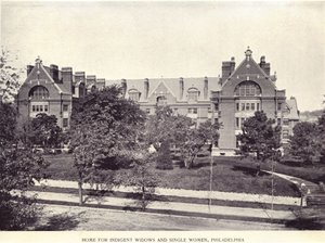 Heim für bedürftige Witwen und alleinstehende Frauen, Philadelphia von American Photographer