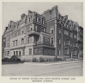 Haus von Henry Marquand, Sixty-Eighth Street und Madison Avenue