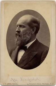 James Abram Garfield (1831-81), 20. Präsident der Vereinigten Staaten von Amerika, Foto von J F Jarvis, Washington DC von American Photographer