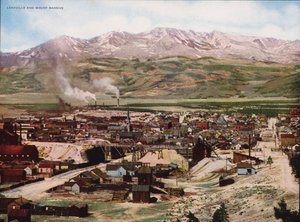 Leadville und Mount Massive (Farbfoto) von American Photographer