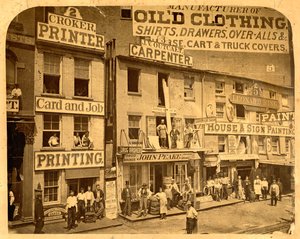 Lower Hudson Street, N.Y.C., 1865 von American Photographer