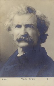 Mark Twain (1835-1910), Amerikanischer Schriftsteller von American Photographer
