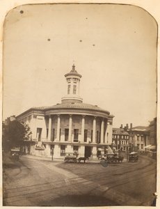 Merchants Exchange Building, 3rd Street at Walnut, ca. 1859 von American Photographer