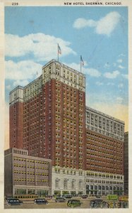 Neues Hotel Sherman, Chicago, Illinois, USA
