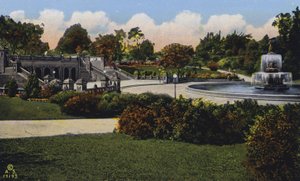 New York: Terrasse und Bethesda-Brunnen, Central Park von American Photographer