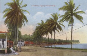 Panamakanal, Damm am Panama-Bucht von American Photographer