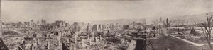 Panorama der Skelettstadt von Nob Hill von American Photographer