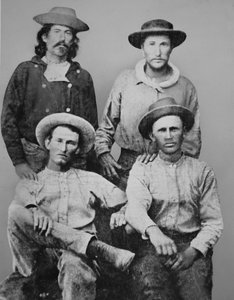 Pony-Express-Reiter, ca. 1860