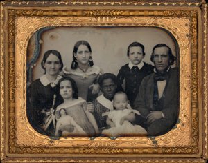 Porträt einer Familie von American Photographer
