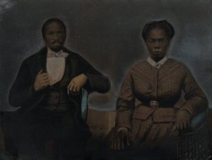 Porträt eines Mannes und einer Frau von American Photographer