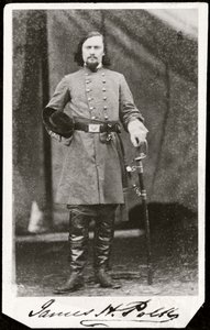 Porträt eines Soldaten von American Photographer