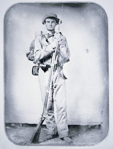 Private Thomas Taylor, Soldat der Konföderiertenarmee