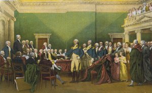 Rücktritt von General Washington, Annapolis, 23. Dezember 1783 von American Photographer