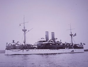 USS Maine, später im Hafen von Havanna versenkt