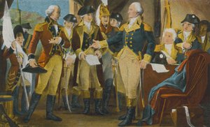 Washington lehnt Angebote von Cornwallis in Yorktown, Virginia, ab von American Photographer