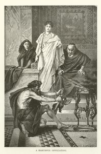 Ein Haruspex bei der Arbeit von American School