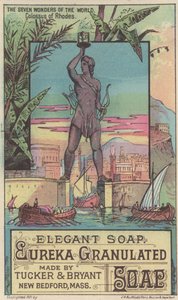 Werbung für Eureka Granulated Soap, 1881 von American School