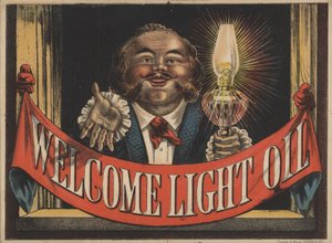 Werbung für Welcome Light Oil