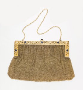 Eine antike Abendtasche, von Black, Starr & Frost, ca. 1890