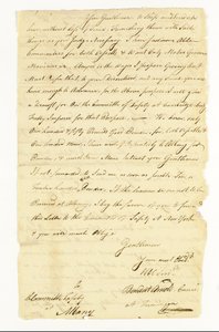 Arnold Benedict (1741-1801) General, Kontinentalarmee, Verräter. Autographenbrief unterzeichnet ("Benedict Arnold Commr. at Ticonderoga") an das Sicherheitskomitee in Albany, Ticonderoga, 22. Mai 1775