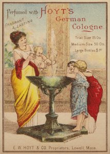 Baby im Brunnen baden von American School