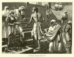 Badeplatz, Benares