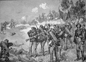 Schlacht von Gettysburg, Nahkampf am ersten Tag