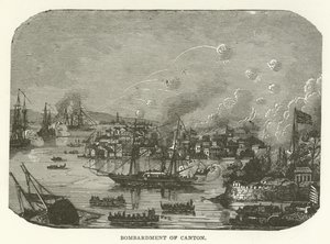 Bombardierung von Kanton von American School