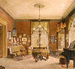 Bostoner Saloninterieur, ca. 1890