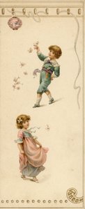 Junge und Mädchen tanzen